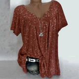 Women’s Summer Blouse | Printed, Relaxed Fit