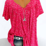 Women’s Summer Blouse | Printed, Relaxed Fit