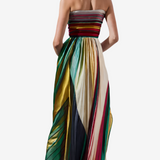 Alva™ Rainbow Maxi Pleated Skirt