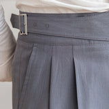 Men's Wide Leg Trousers | Work, Pleated