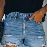 Women's Summer Shorts | Distressed, Raw Hem