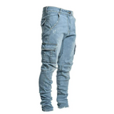 Men's Cargo Jeans | Stacked, Tapered Fit