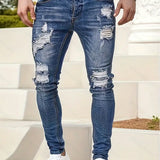 Men's Distressed Jeans | Skinny, Ripped Wash