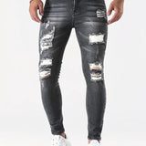 Men's Distressed Jeans | Skinny, Ripped Wash