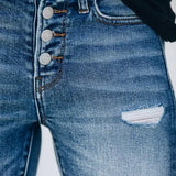 Women's Summer Jeans | Button Fly, Skinny Fit