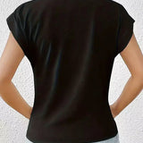 Women’s Casual Summer T-Shirt | Short Sleeve, V-Neck