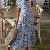 Women's Boho Floral Summer Dress | Maxi