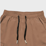 Men's Streetwear Cargo Joggers | Drawstring, Cuffed Ankles