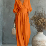 Elira Essential V-Neck Jumpsuit