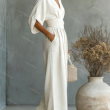 Elira Essential V-Neck Jumpsuit