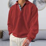 Men's Lightweight Knit Pullover | Breathable, Stylish, Versatile Fit